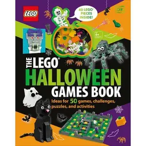 The Lego Halloween Games Book: Ideas for 50 Games, Challenges, Puzzles, and Activities -- DK, Mixed Media Product