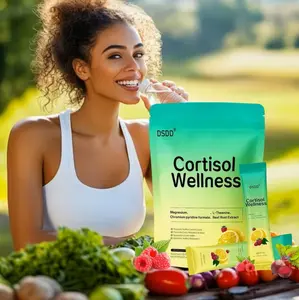 DSDD Supercalming Powder Mix with Magnesium Ashwagandha Vitamin C D3 & L Theanine Supports Cortisol Balance Sugar Free Glass Skin Supplement Nutrition
