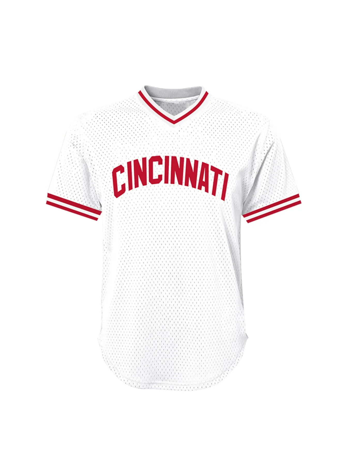 Men's Baseball Jersey 30 Embroidered Casual Training T-Shirt, Sporty V-Neck Short Sleeve, Loose-Fitting, All Seasons, Sports Style Jersey, Embroidery Sportswear