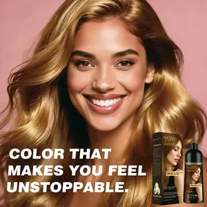 【Classic Burgundy Red】 3-in-1 Color-Protecting Shampoo: Effectively covers gray hair and locks in color for long-lasting results. Formulated with herbal ingredients, including ginseng extract, for natural color protection.