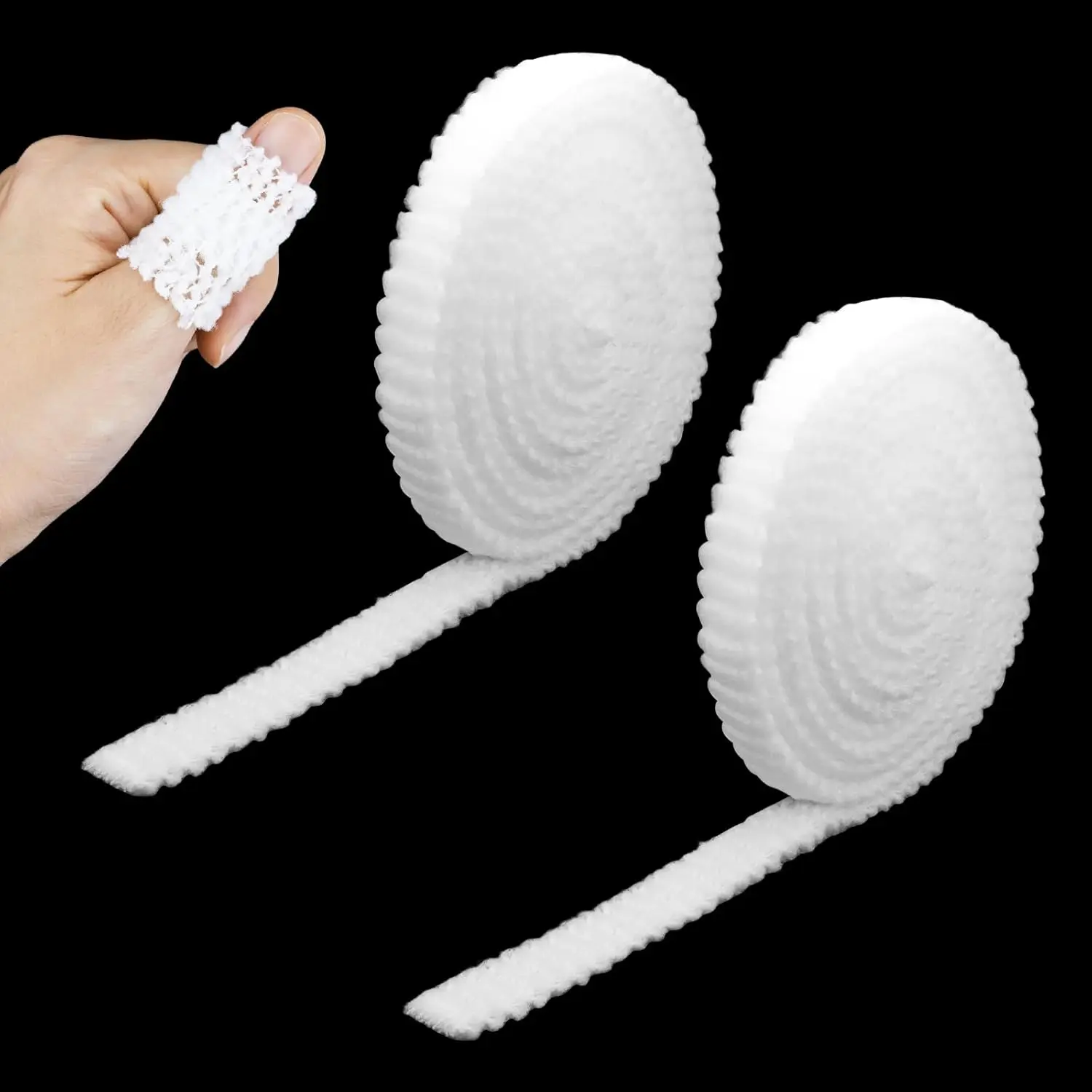 2 Rolls 4.36 Yard Tubular Bandage, 0.6 Inch Elastic Net Bandages, Wound Dressing Elastic Mesh Net, Tubular Gauze for Arm Wounds Without The Use of Adhesive Tape