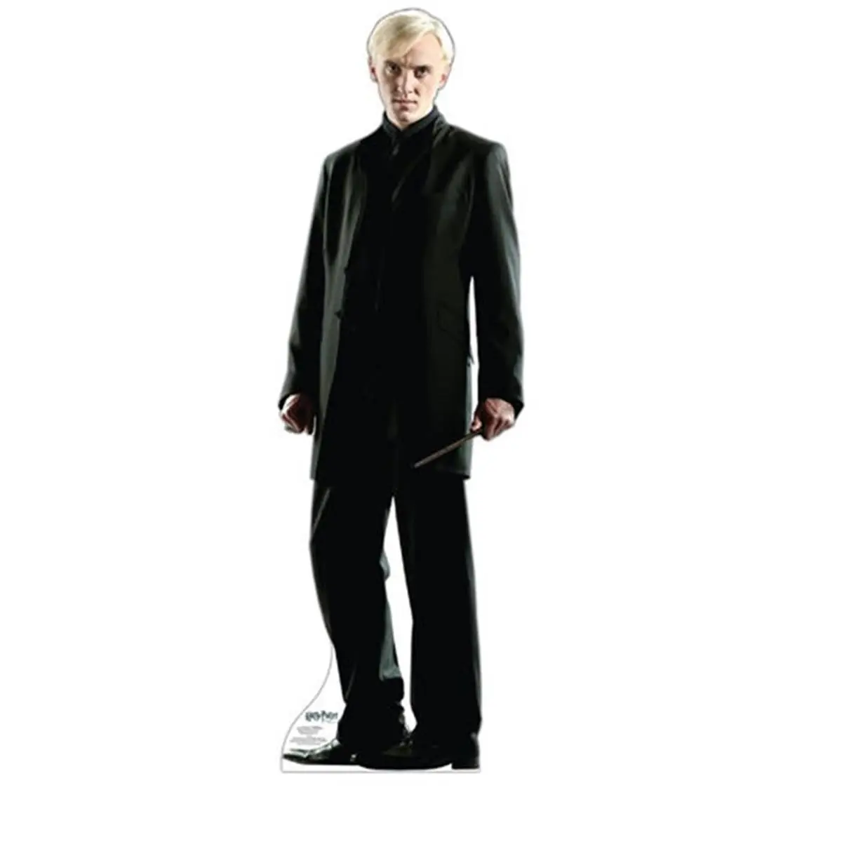 212 MAIN Large-Size Draco Malfoy Deathly Hallows Advanced Graphics Stand-Up Corrugated Display, Cardboard Cutouts for Home Decor Supplies, Corrugated Displays