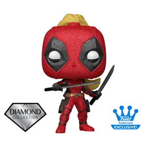 Deadpool & Wolverine Ladypool Diamond Funko Pop! Exclusive Vinyl Figure #1404