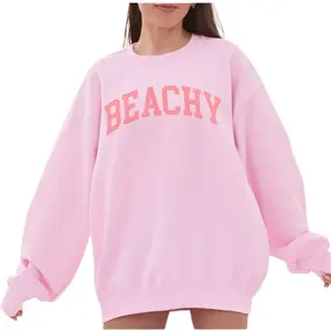 Beachy Sweatshirt, Beach Hoodie, Summer Sweatshirt, Gift for Beach Lover, Women's Sweatshirt, Beachy Vacation Shirt