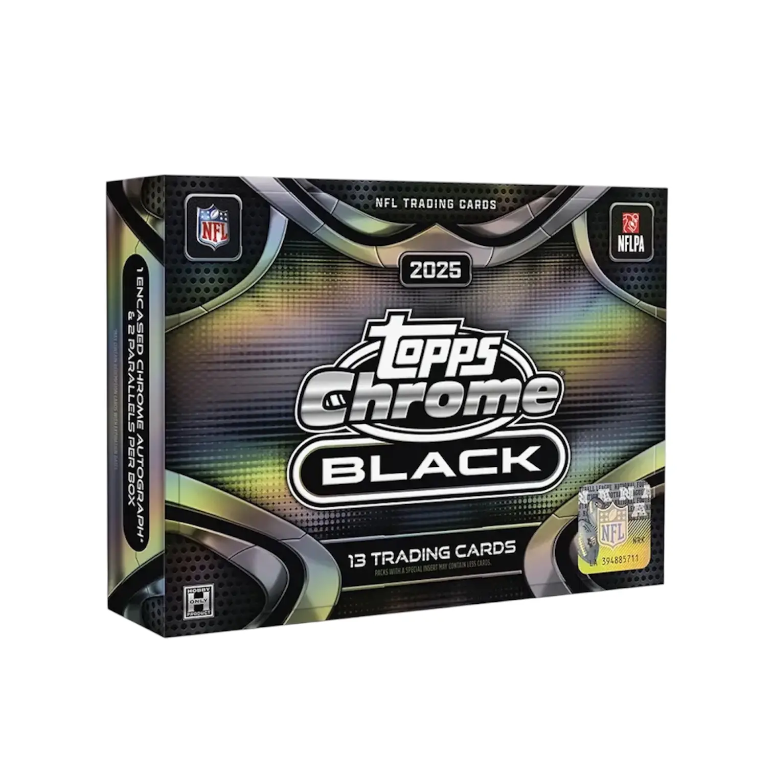 Topps Chrome Black NFL Hobby Box 2025