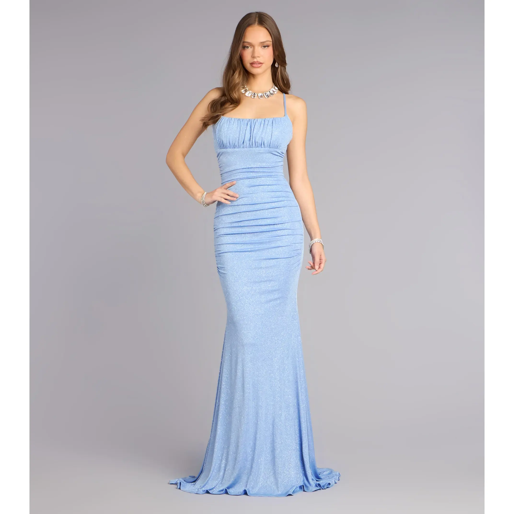 Kelsie Glitter Knit Mermaid Formal Dress - TikTok Shop Kelsie Glitter Knit Mermaid Formal Dress - TikTok Shop