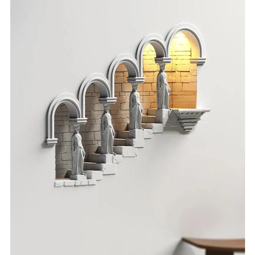Embedded Stair Wall Lamp Home Decoration Modern Wall Light Luxury Hallway Corridor Sconce Lighting Fixture Bedside Led Light