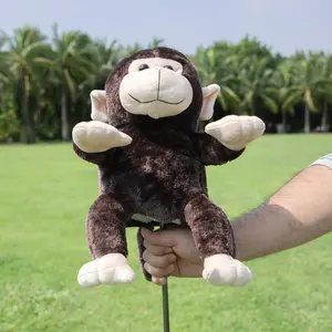 Funny Monkey Golf Head Cover, Animal Golf Club Protector, Fits Most Brands, Durable and Fun Design, Perfect Gift for Golfers