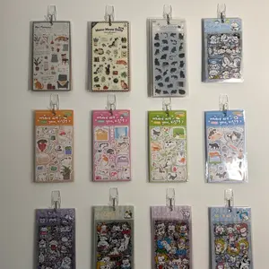 Kawaii Cat Sticker Grab Bag - Mini, Standard, Deluxe Options with 1-40 Sticker Flakes & 1-12 Mini Sheets - Curated Cat-Themed Designs