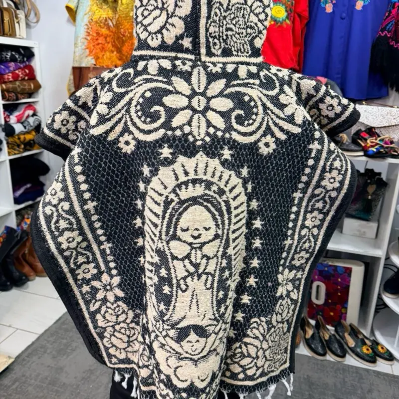 Gabán Bordado para Niño | Ajolote | Sudadera Mexicana Artesanal | Beautiful Mesoamerica