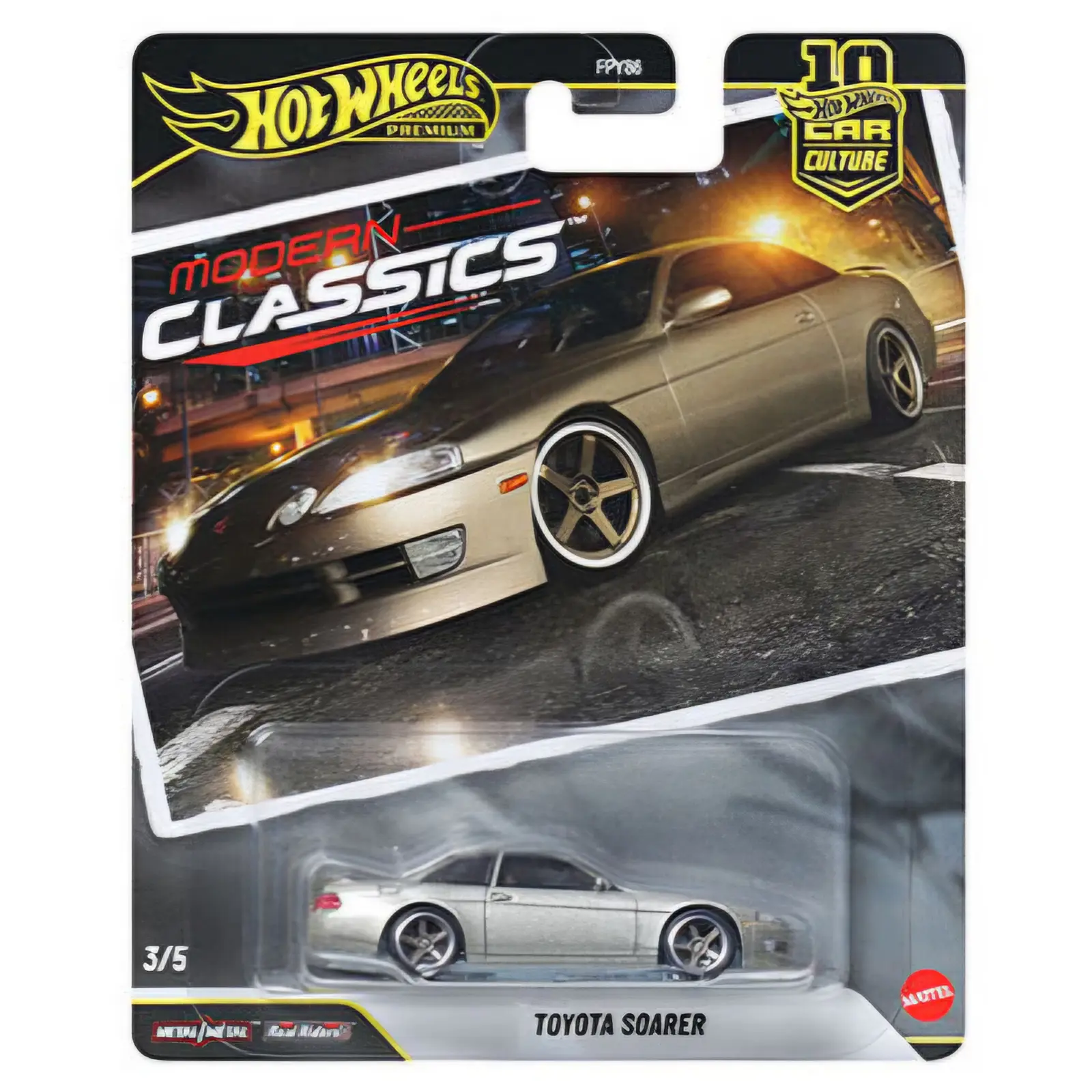 Hot Wheels Car Culture 2026 Modern Classics Toyota Soarer,  1:64 Scale, Diecast Model Car