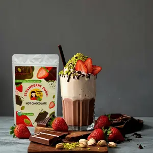 Strawberry Dubai Hot Chocolate