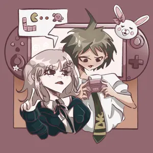 Danganronpa Mini Fanart- acrylic keychain preorder