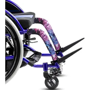 Wheelchair Frame Cover Wheelchair Decoration Faux Leather Bumpers Guards, Protect Wheelchair,Walker, Rollator, Knee-Scooter, Mobility Aids from Impact or Scratches