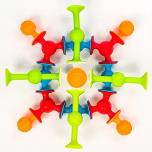 Suction Cup Building Blocks, Creative Stacking Toys, Interactive Toys, Educational Toys for Kids, Fun Gift for Children