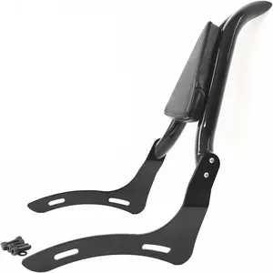 Black Sissy Bar Backrest for Honda Motorcycle Rebel 1100 CMX1100 CM1100 Accessories 2020-2023 2024 2025 2026 Passenger Backrest Rear Pad [24 Inches]