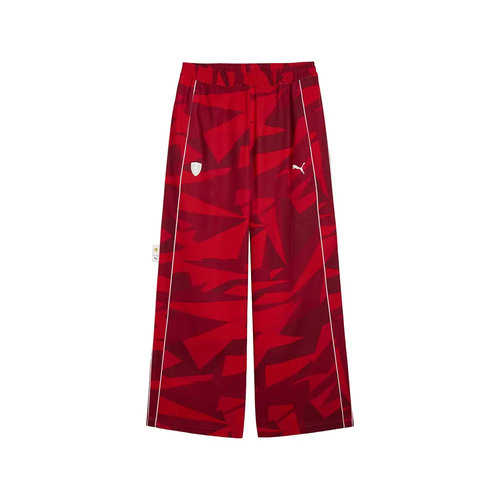 PUMA Mens Scuderia Ferrari 20 Years Of Red T7 Woven Pants Casual - Red