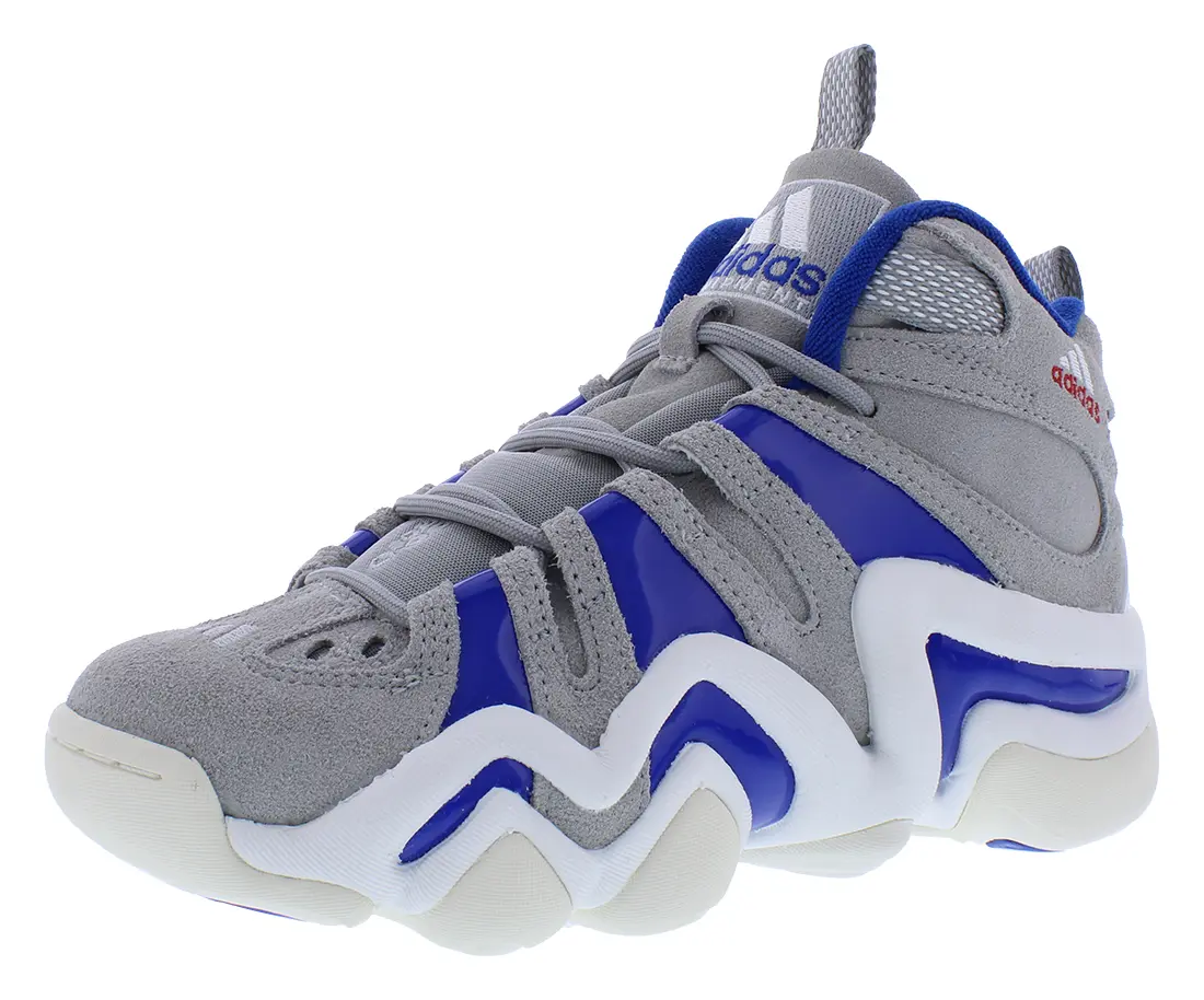 Adidas Boys' Crazy 8 GS High-Top Basketball Shoes, Retro Style Casual Trainer for Court and Street Wear, Kids Sizes