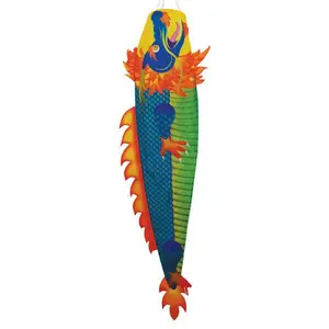 In the Breeze 5171 - Dragon 50" 3D Windsock - Colorful Hanging Décor