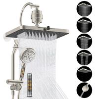 Brushed Nickel+ + 20 Stage Shower Filter set
