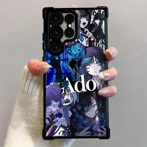 Ado Kyogen X Uta Phone Case Compatible with Samsung Galaxy S26 S25 S24 S23 S22 FE Ultra Plus Anti-Drop Transparent Soft Back Cover