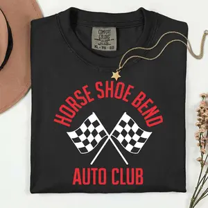 Ryan Project Hail Mary Horse Shoe Bend Auto Club Ringer shirt - scs17244