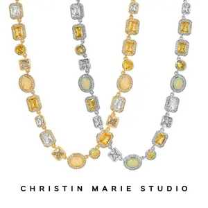Lemonade (Yellow) Solstice Gemstone Necklace