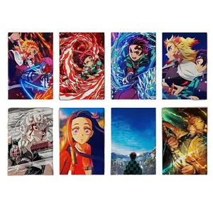 Demon Slayer Posters Manga Art Anime Wall Print Minimalist Painting Gallery Colorful Art Print Kimetsu No Yaiba Anime Poster Demon Slayer Wall Poster Room Decor Decoration Photo Artistic Wall Ornaments