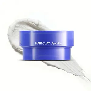 ApexFlow Hair Clay for Thick Hair – Strong Hold Matte Paste, No Frizz, All-Day Control