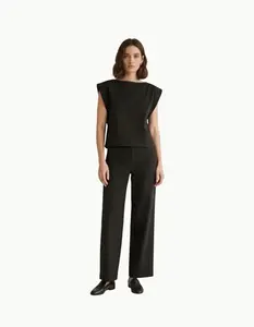 LAUDE the Label Sleeveless Poplin Top