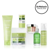 [Dr.Melaxin Official] Cactox 6-Step Pore Care Routine, 6-Piece | Gel Cleanser, Jelly Toner Pad, Serum, Serum Mist, Capsule Cream & Multi Balm | Cactus Cooling Hydration, Depuffing & Pore Minimizing | Korean Skincare