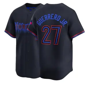 Men's Navy Toronto #27 Baseball Jersey, 2025 Limited City Connect, Stylish, Lightweight & Ideal for Game Day or Streetwear