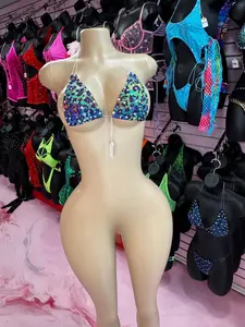 Wild cheetah micro bikini