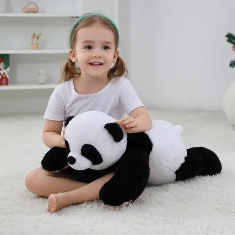 Wepop 5 lbs Weighted Short Plush Doll - 23.6 in Giant Huggable Sleeping Companion, Plushies for Adults, Animals and Nature Themed Pillow Toy, Cool Gift for Kids