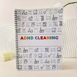 [ADHD Organizer] ADHD Cleaning Task Organizer Kit |   Household Cleaning Schedule, Weekly, Monthly, and Annual Cleaning List, Organizing Tips, and Household Chore Chart