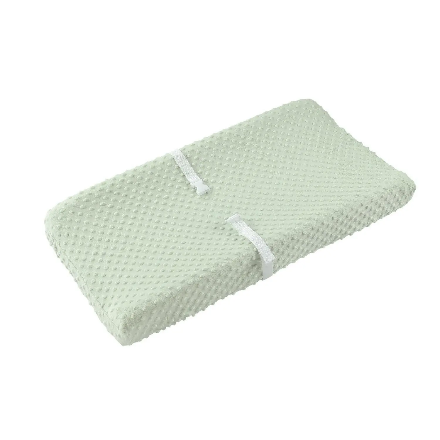 Changing Pad Cover, Super Soft Plush Dot Diaper Changing Table Covers for  Girls and Boys, Ultra Comfortable, Safe for , Fit 32"/34'' x 16" Pad (Green)
