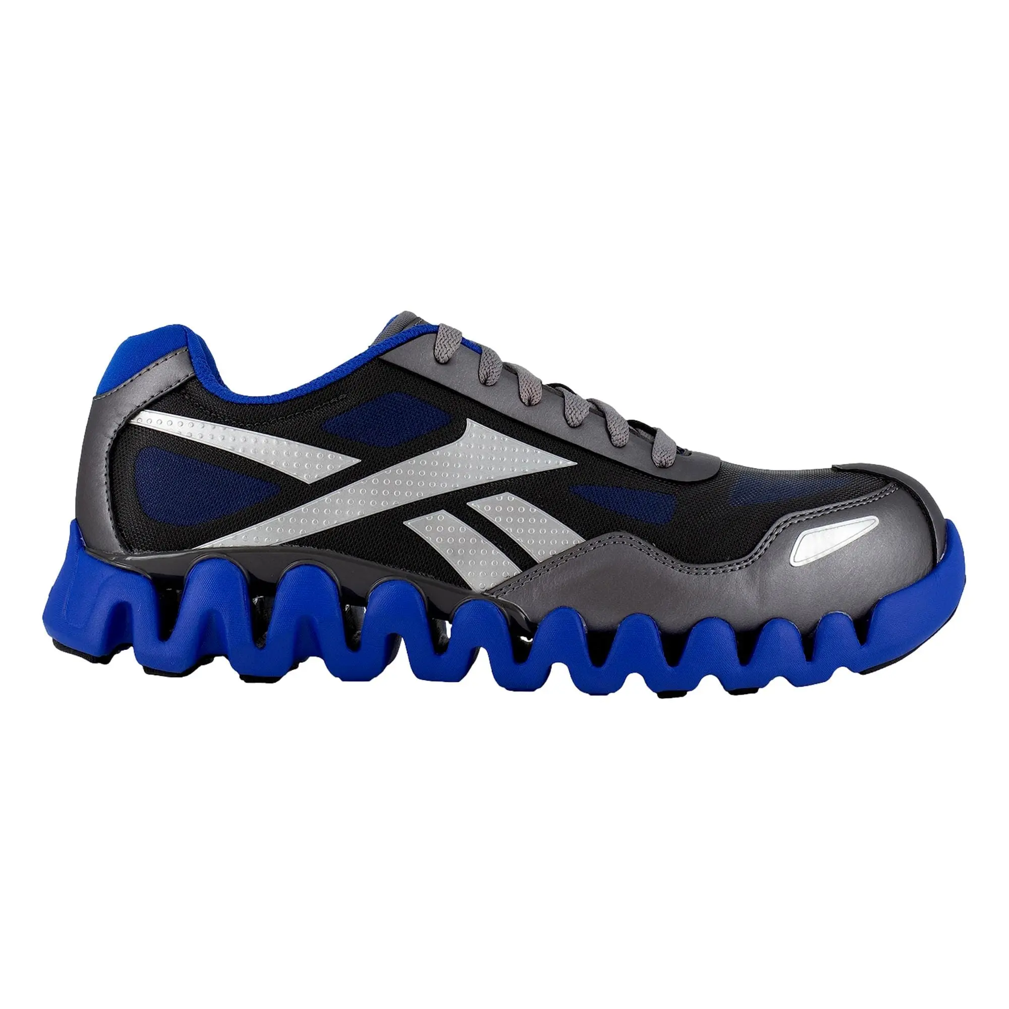 Reebok Zig Pulse Work EH Comp Toe Grey / Blue  RB318 Women's