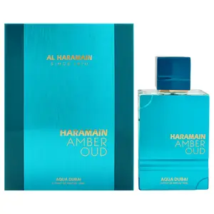 Amber Oud - Aqua Dubai by Al Haramain for Men - 3.33 oz Extrait De Parfum Spray Luxury Fruity Women's Perfume Spray