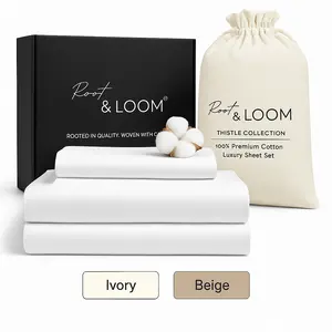 Root & Loom White Sheet Set
