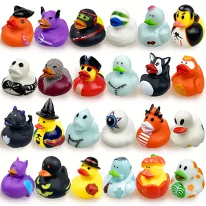 Rubber Ducks for Jeep Ducking Pack of 15 Classic Halloween Designs Durable High-Quality Rubber Adorable Ducking Companions for Jeep Lovers