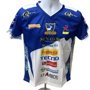 1 Camisa de Suchitepequez  Azul y Blanca