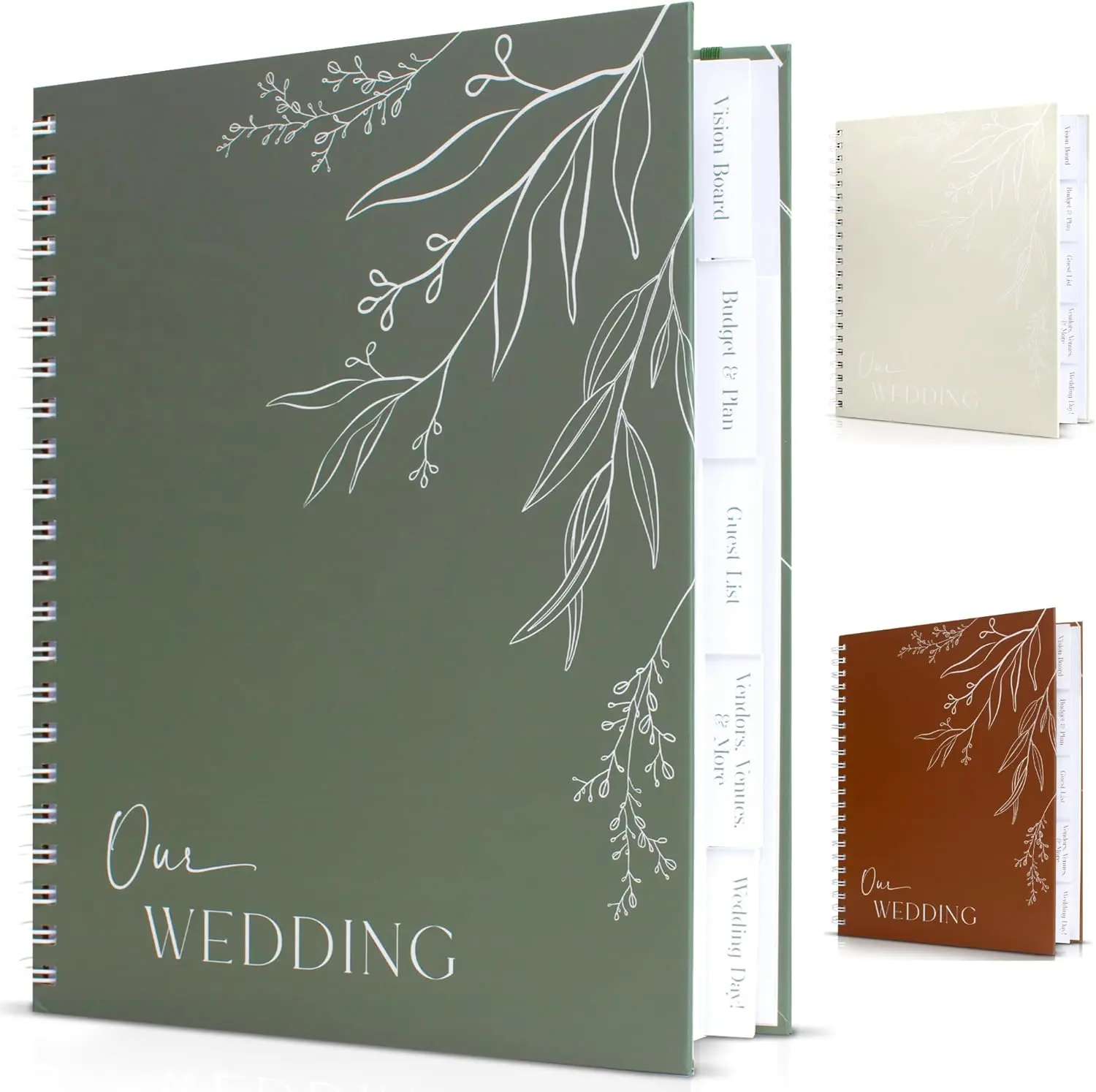 Modern Wedding Planner Book & Organizer - Office Stationery Notebook, Wedding Budget Tracker, Easy Countdown Tool for Wedding Preparation, Modern Planner, Wedding Planner Book And Organizer