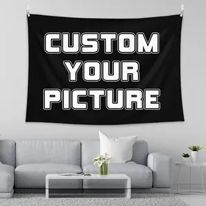Custom Tapestry: Upload Images, Create Your Own Personalized Backdrop for Living Room, Bedroom, Dorm or Home Decor