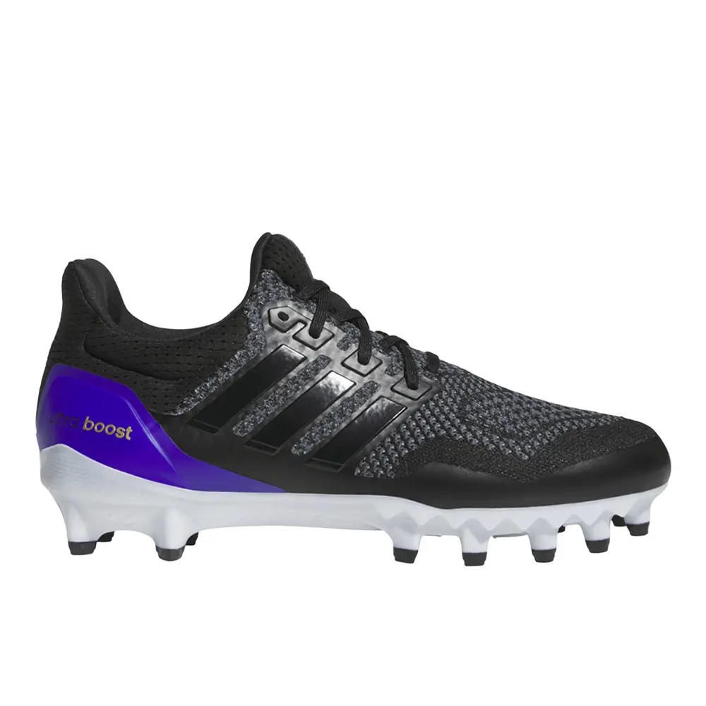 adidas Mens Ultraboost Ultra Boost Football Sneakers Shoes - Black adidas Mens Ultraboost Ultra Boost Football Sneakers Shoes - Black