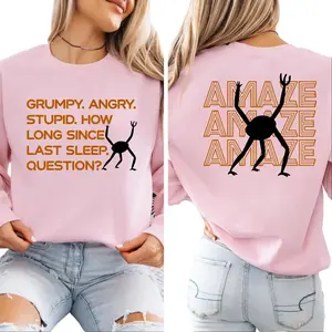 Amaze Quotes 2side Sweatshirt, Project Hail Mary Rocky Inspired Scifi Shirt, Scifi Reader Gift Hoodie, Bookish Sci Fi Fan, Amaze Rocky , Unisex Sweater Pullover Tee