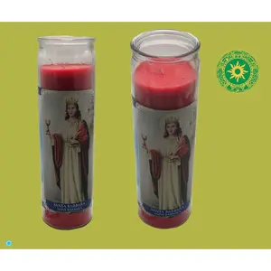 VELA DE 8” SANTA BÁRBARA