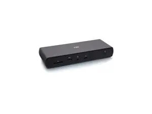 C2G Thunderbolt 4 USB C Dual Display Docking Station Ethernet 90W PD C2G54537
