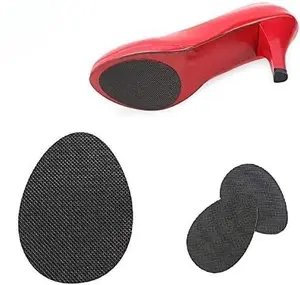 3pairs Self-Adhesive Non-Slip Shoe Grips for High Heels and Boots of Rubber Sole Protectors with Strong Adhesive Anti-Slip Pads for Men and Women
