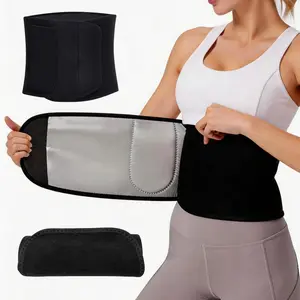 Sweat Waist Trainer Belt for Women and Men, Fitness Training Band, Sports Training Straps, Yoga Strap for High Intensity Gym Workouts unisex school fit