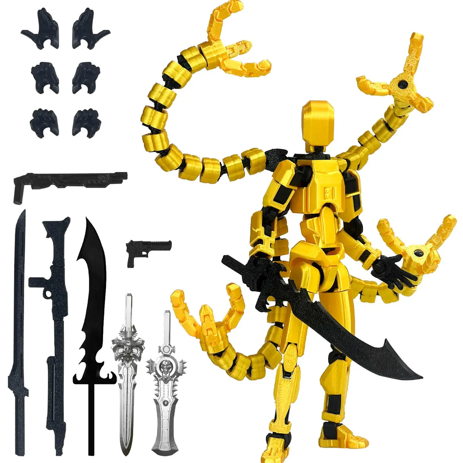 BLUEMO様3点おまとめ Already Assembled T13 Action Figure Accessories,Dummy T13 Multi